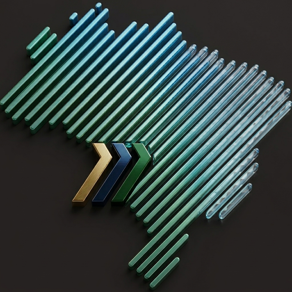 Simbolo acao Nacional 3D fundo escuro